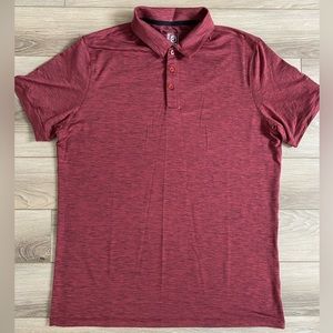 BORN PRIMITIVE ATHLEISURE POLO, MEDIUM